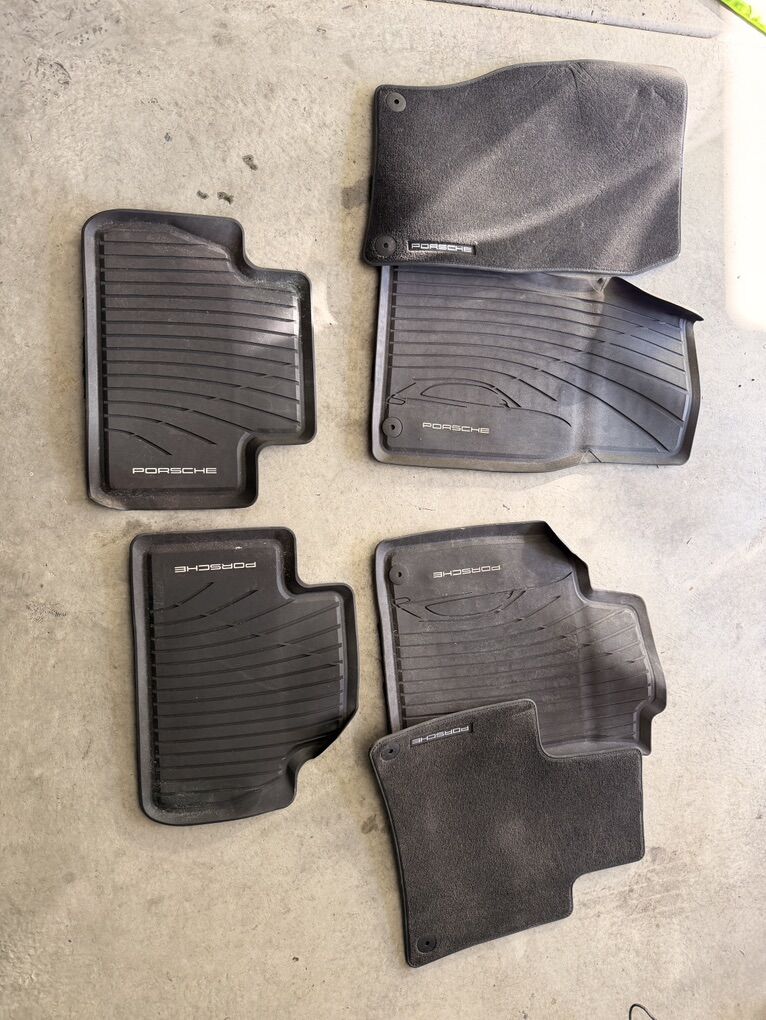 Porsche All-Weather Floor Mats for Macan