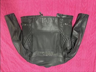 Harley Davidson leather coat, xl