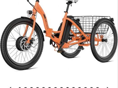 Battery assisted tricycle