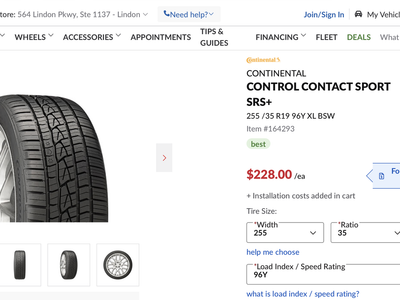 255/35 R19 Like new! Set of 4 Continental Control Contact Sport SRS+ (Extreme Contact DWS06+)