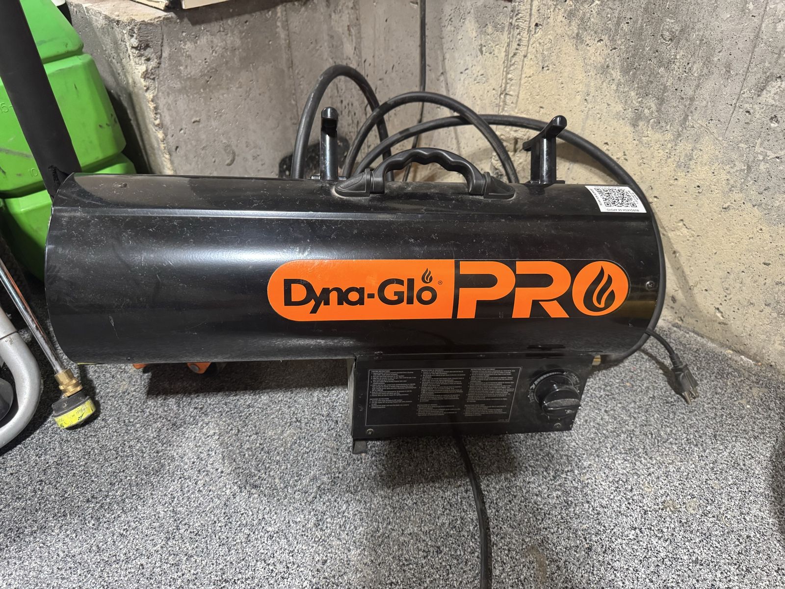 Dyna-Glo Pro Kerosene Forced Air Heater RMC-FA60DGD 60,000 BTU