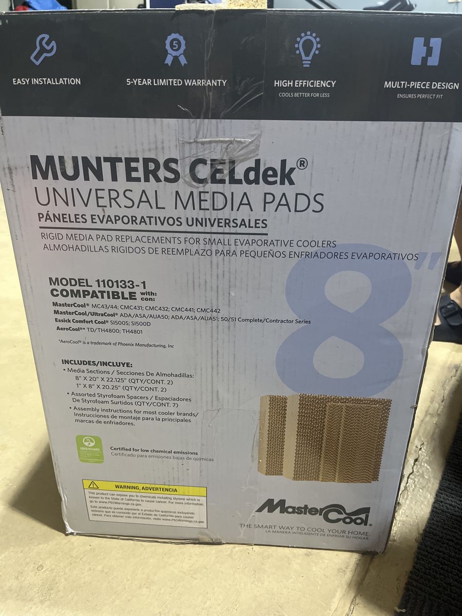 Munster master cook replacement pads