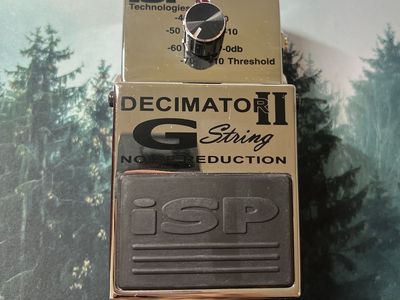 ISP Technologies Decimator G String II Noise Reduction Guitar Pedal