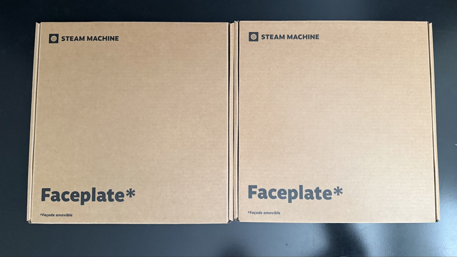 Valve Steam Machine Walnut and Red Fabric Faceplate Unopened