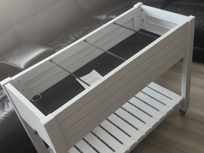 NEW Tall Raised Garden Bed with Wheels