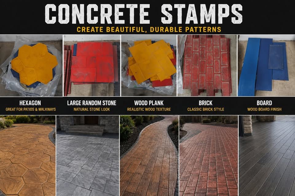 CONCRETE STAMPSS FOR RENT