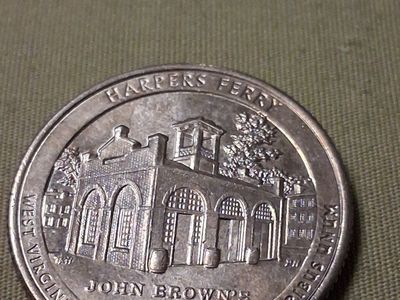 2016 Harpers Ferry West Virginia John Brown's Fort US Quarter Coin