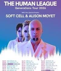 Human League, Soft Cell and Alison Moyet at Red Butte Garden - Salt Lake City- June 11th at 7PM