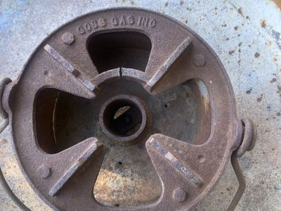 Goss Gas Inc Cast Iron Outdoor Gas Burner Stove with Handle