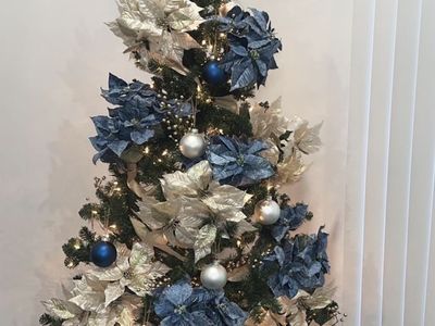 6.5 foot Pre-lit Christmas Tree *USED ONCE*