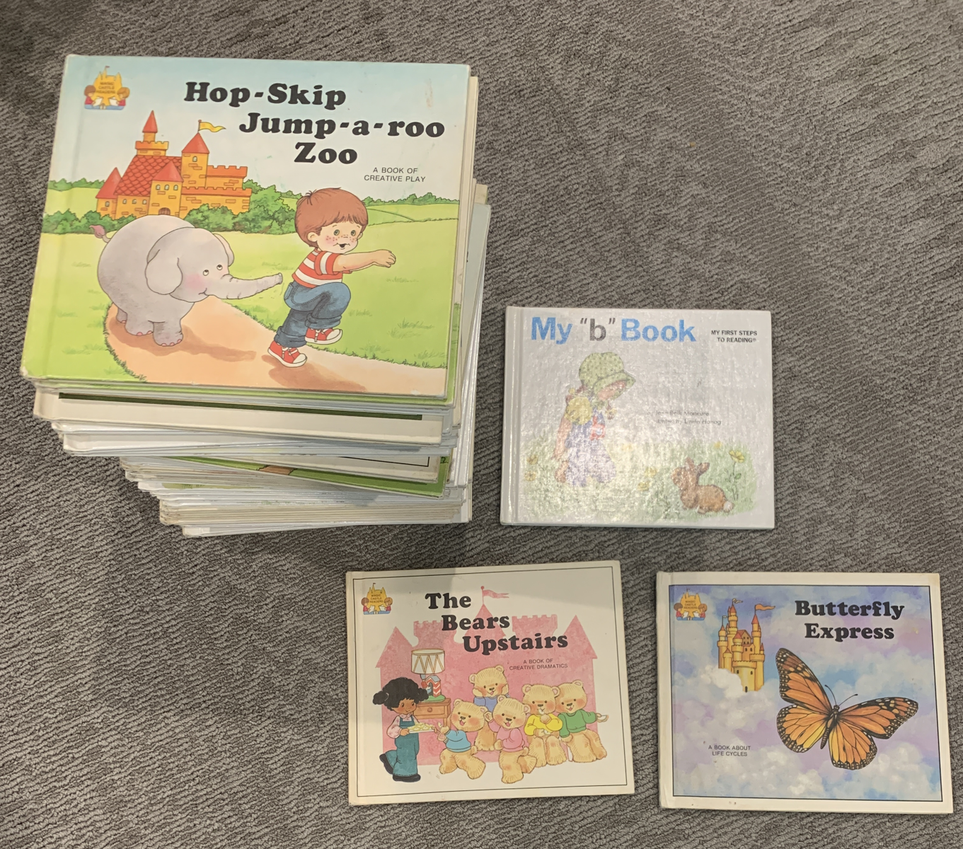 Children's books by Moncure & Hohag