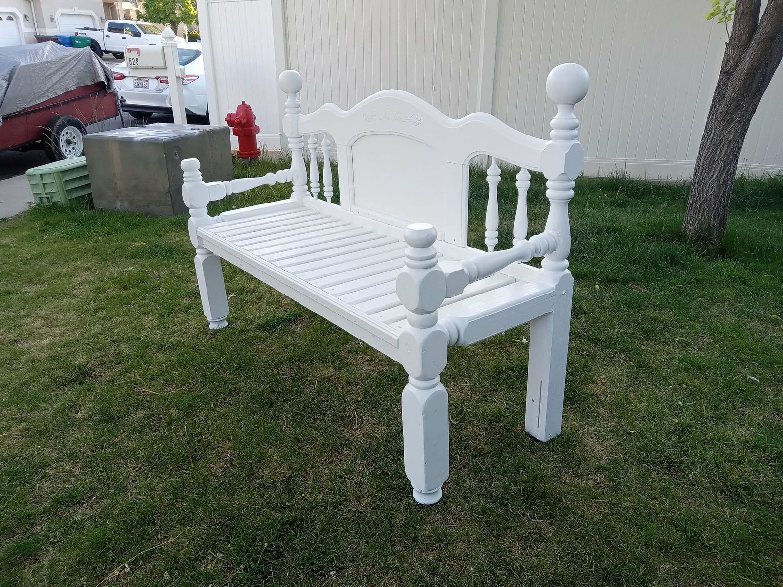 one of a kind bench