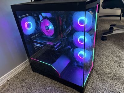 CyberPowerPC Gaming Desktop PC - NVIDIA GeForce RTX, RGB Lighting, Glass Case