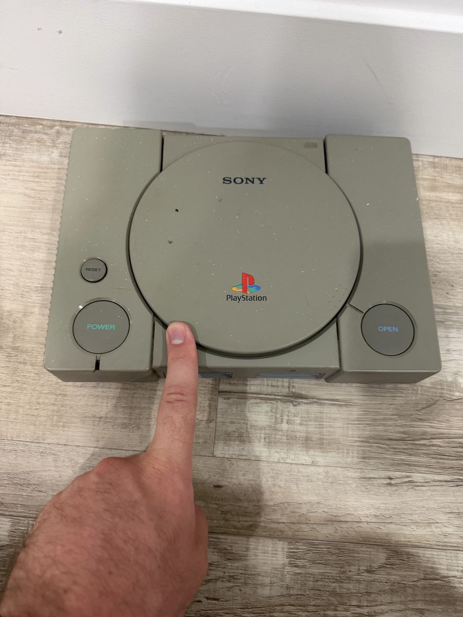 Sony PlayStation 1 Console (SCPH-1001) — Tested & Working + 2 Games