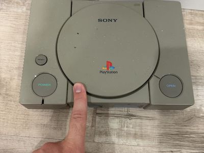 Sony PlayStation 1 Console (SCPH-1001) — Tested & Working + 2 Games