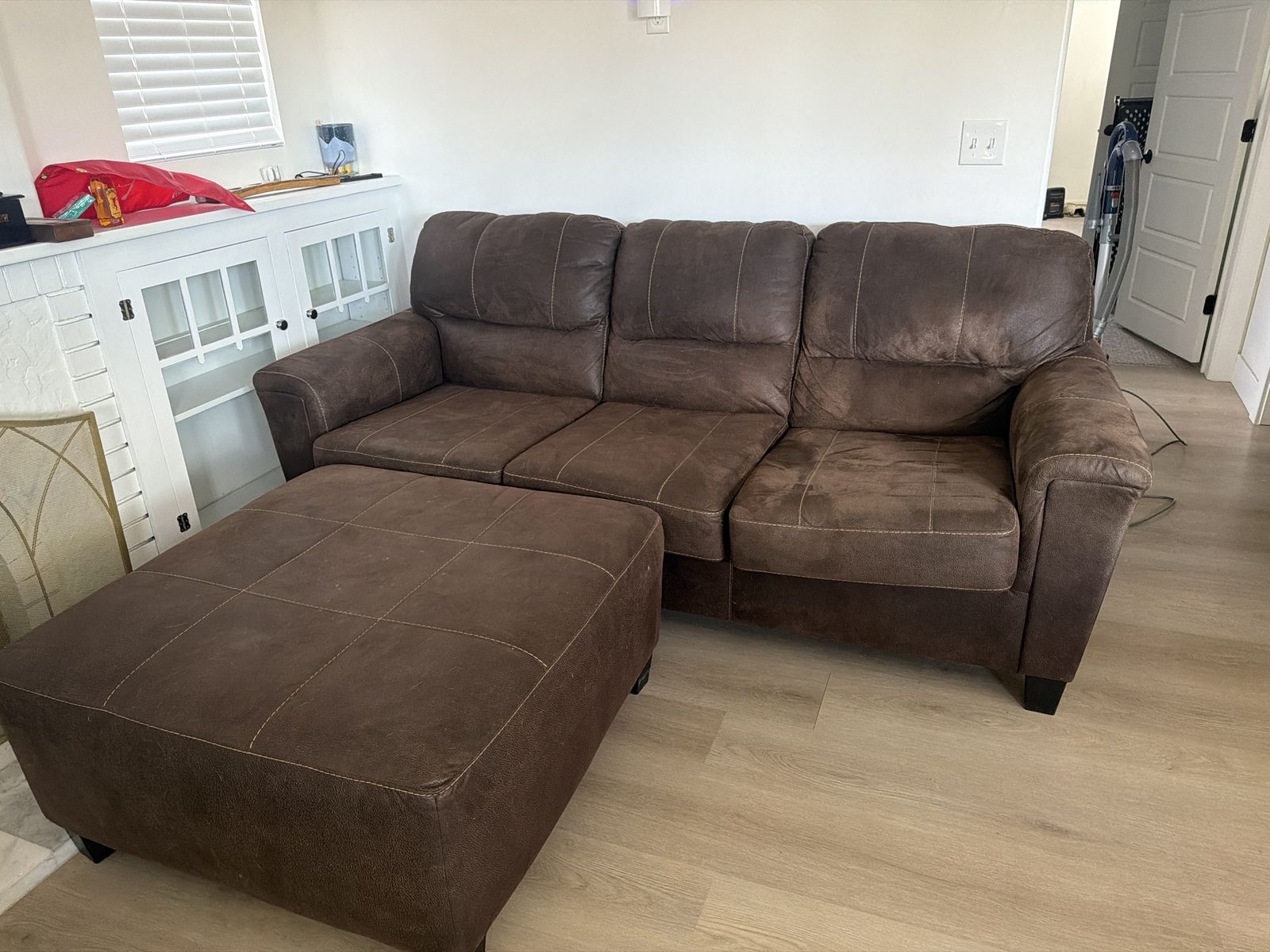Free couch and ottoman
