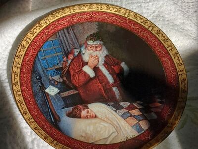 deer santy Claus by Norman Rockwell