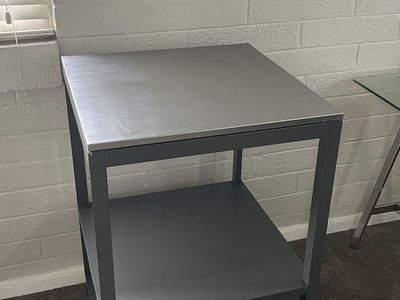 IKEA 3-Tier Kitchen Island with Stainless Steel Top