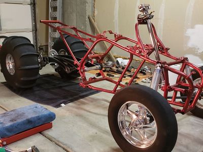 Yamaha Banshee frame FULL CHROMOLLY with vin number