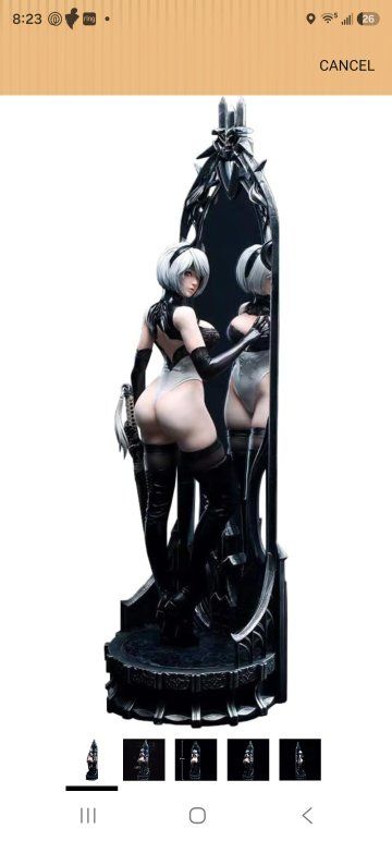 NieR:Automata 2B YoRHa No.2 Type B Statue Figure Anime Video Game Collectible
