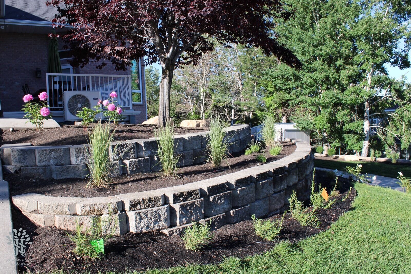 Landscape Design | Outdoor Kitchens | Planting & Flower Beds | Concrete footing