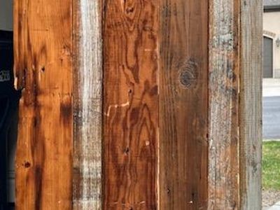 Reclaimed Wood Full Size Headboard