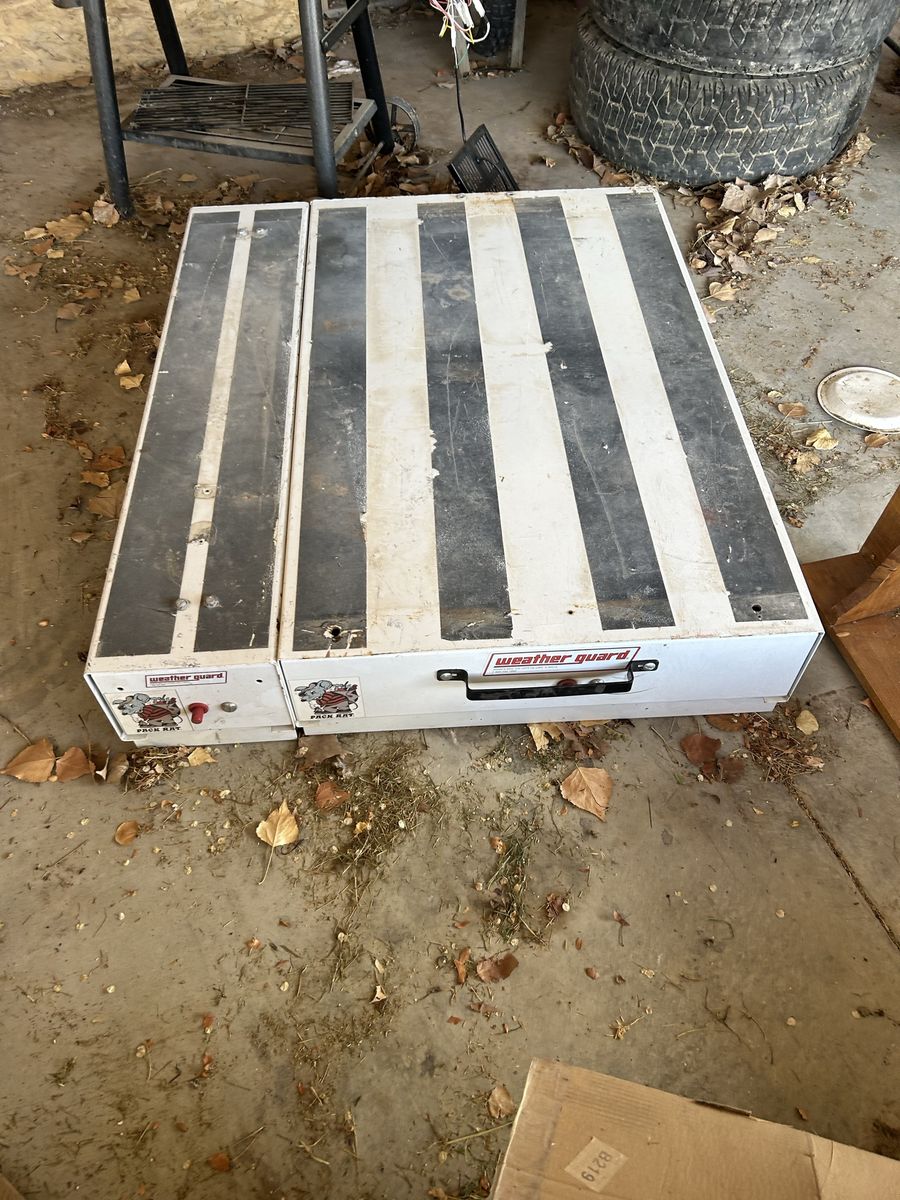 Weather Guard Pack Rat Sliding Truck Bed Toolbox Drawer Unit - Used