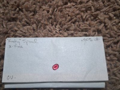 Extra fine grade, spinal Ruby .805 carrots