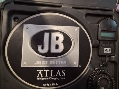 JB Just Better ATLAS Refrigerant Charging Scale 100 kg / 220 lb - HVAC Tool