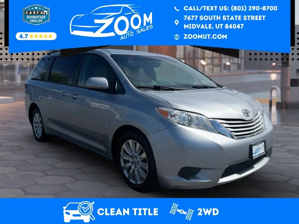 2017 Toyota Sienna LE 7-Passenger