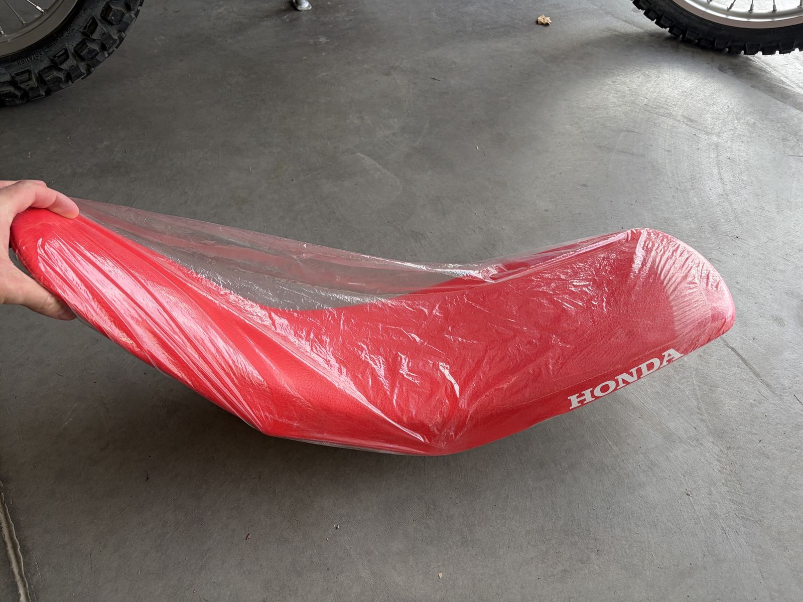 2016 CRF 250L lowered seat
