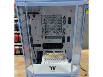 Thermaltake Tower 300 Hydrangea Blue Micro-ATX Case; 2x140mm CT Fan