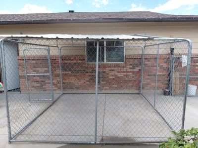 Chain Link Dog Run