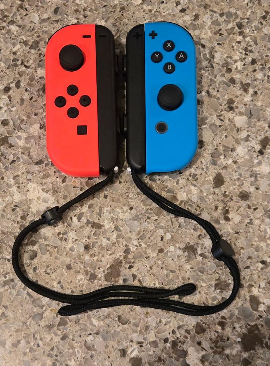 Nintendo Switch Joy Cons with wrist straps! trades considered!