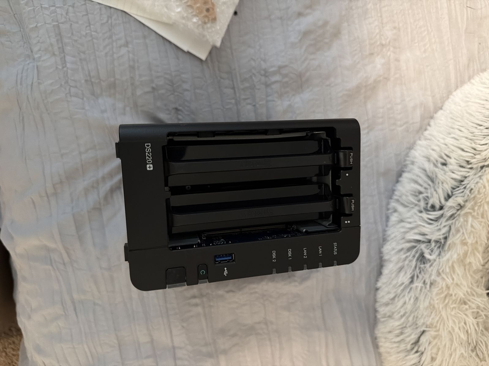 Synology 2 Bay Diskless NAS