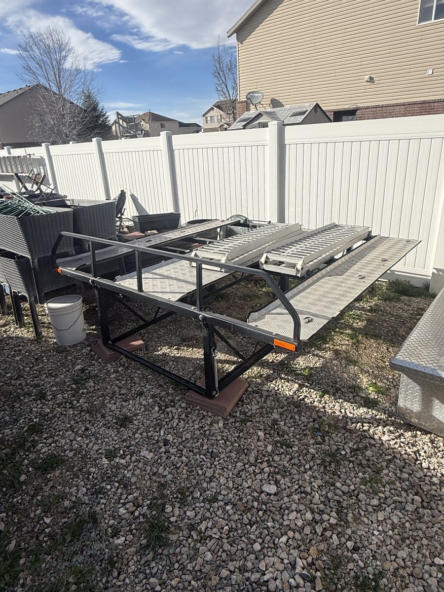 2 Place ATV Rack, Ramps Rear Load Full Sized bed