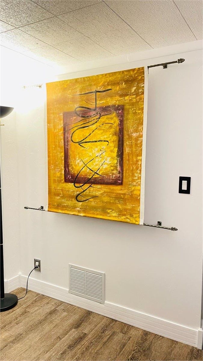 Empire Arts Media Asian Wall Art Canvas with Iron Rods