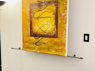 Empire Arts Media Asian Wall Art Canvas with Iron Rods