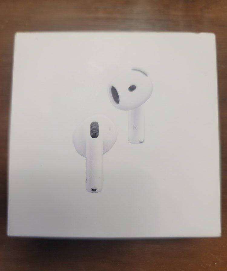 Apple AirPods 4 Wireless Earbuds - New, In sealed box, White, Noise Cancelling