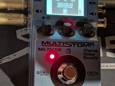 Zoom MS-70CDR Multistomp Stereo Effects Pedal