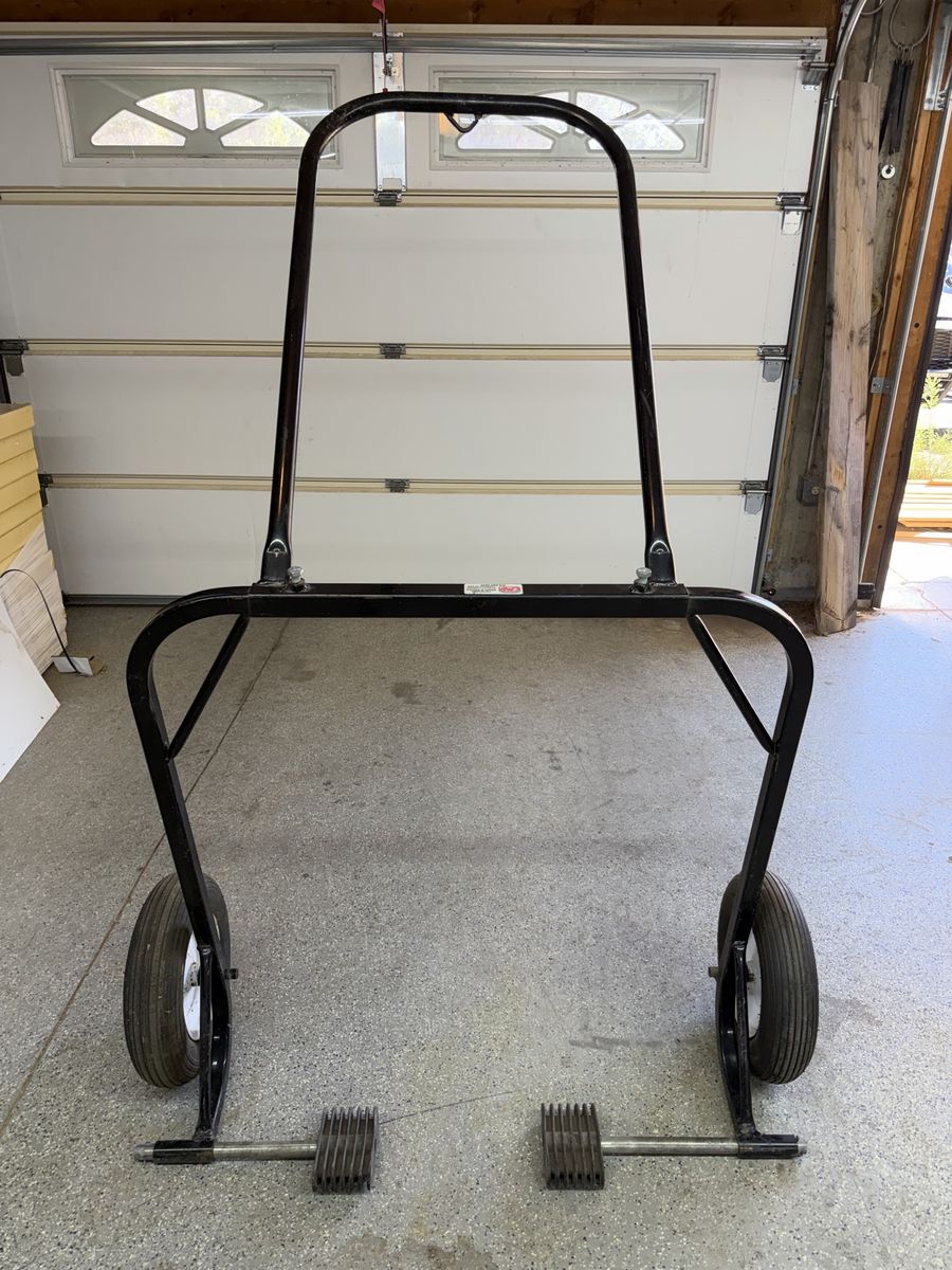 Cambridge Metals & Plastics CMP Heavy Duty Rolling Snowmobile Dolly