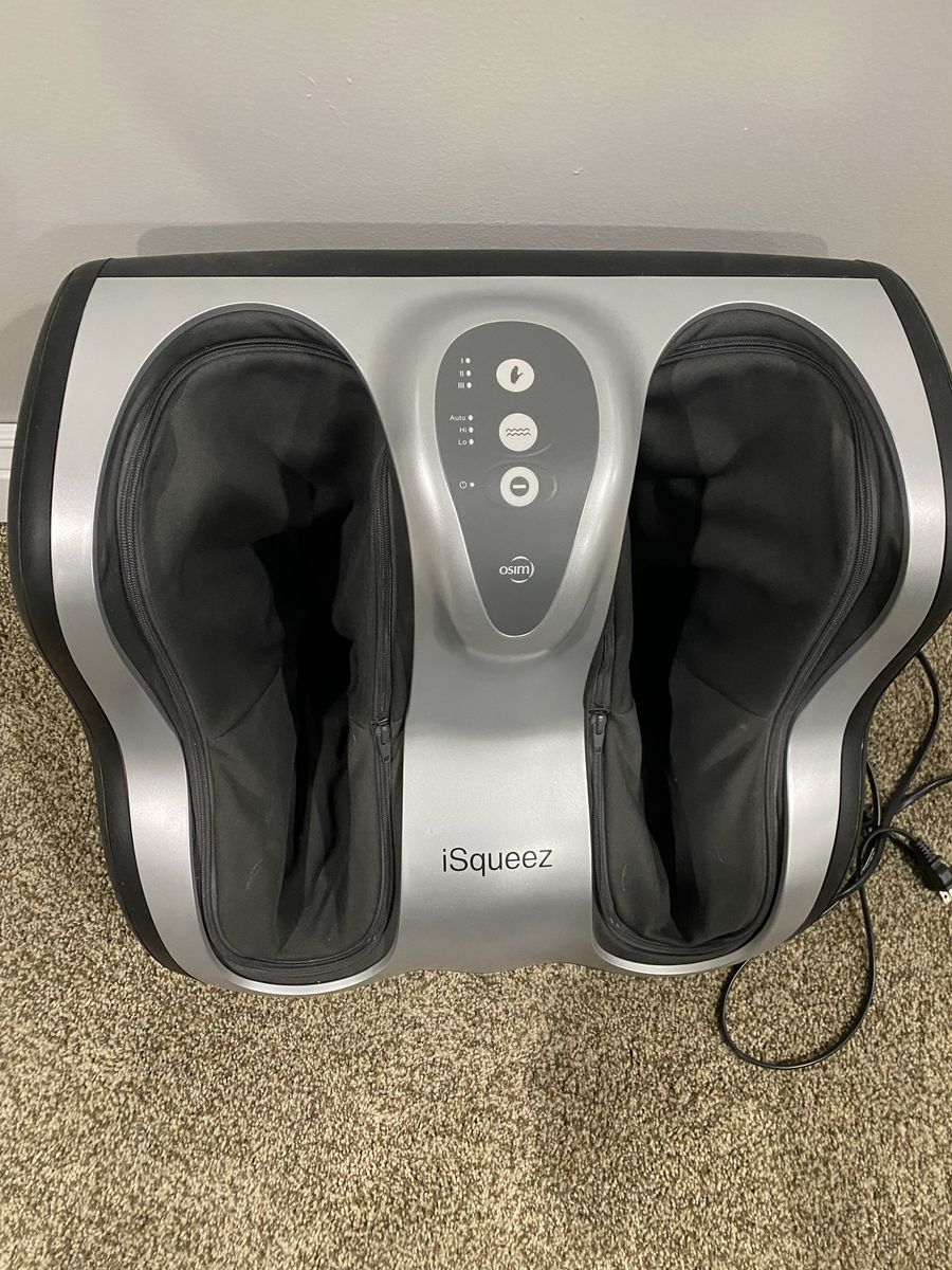 Deluxe Leg and Foot Massage Relieves Tension Machine OSIM Squeeze