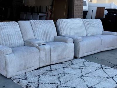 Set of couches Recliners
