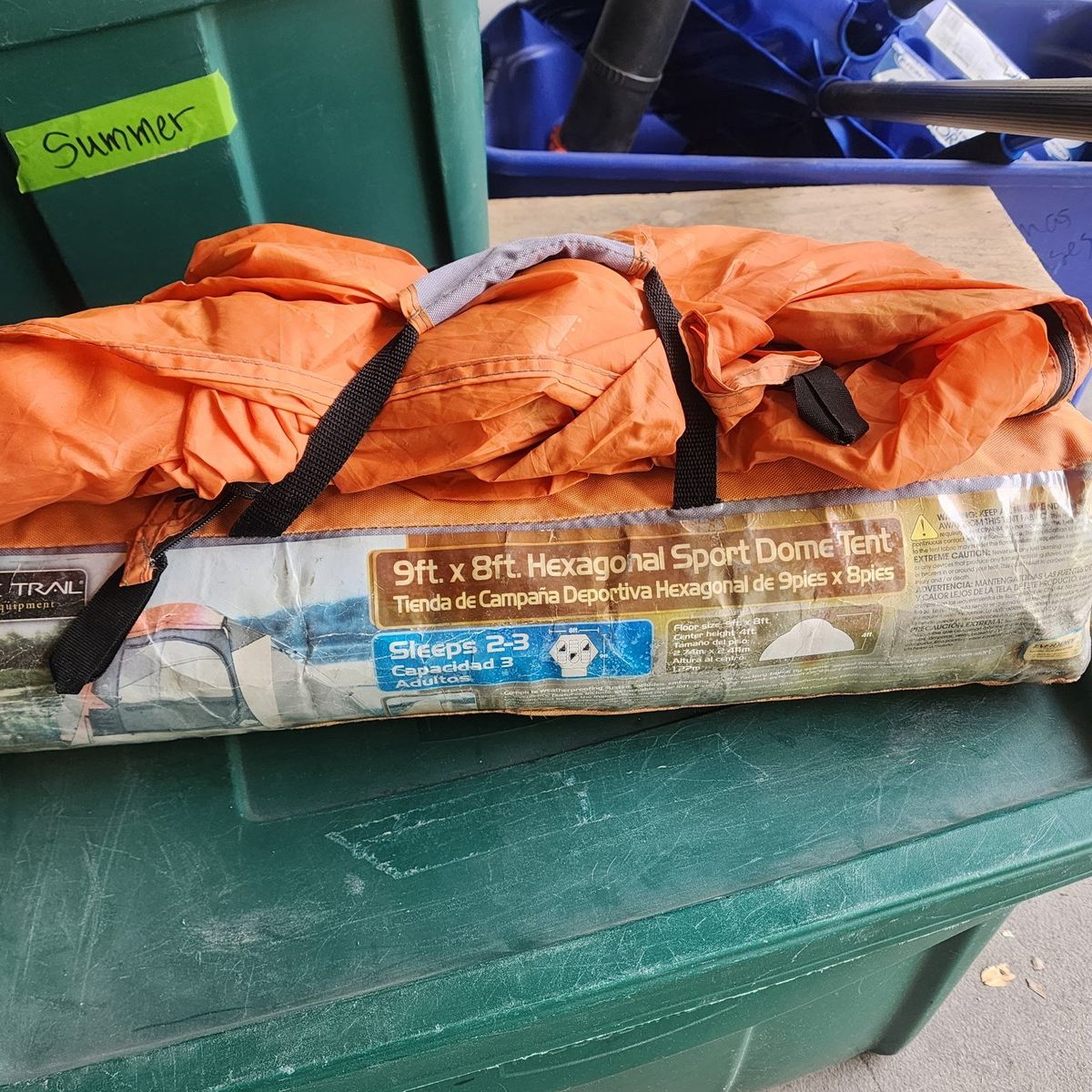 Ozark Trail Hexagonal Sport Dome Tent 2-3 People