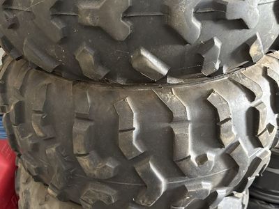 (4) 24 x 12 Maxxis Tires Free (8” wide fronts, 10” wide rears)