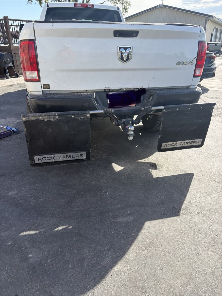 Rock tamer mud flaps