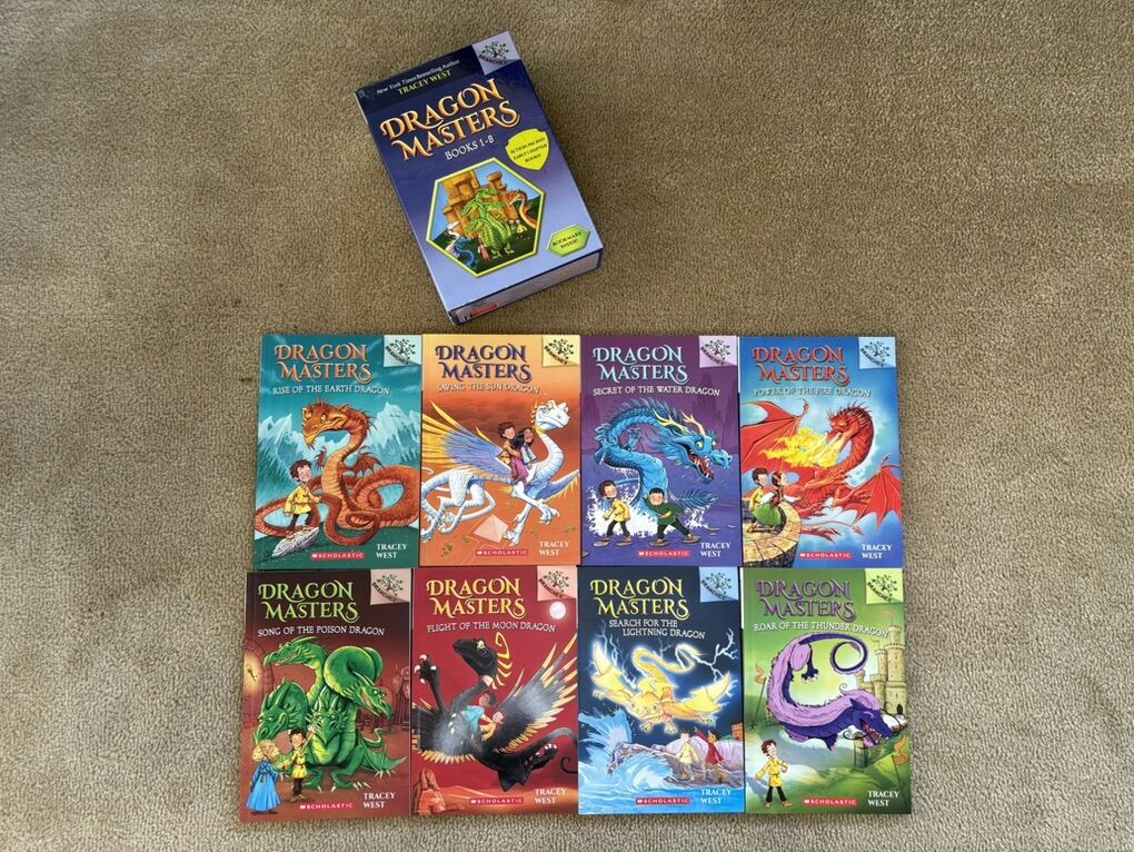 Dragon Masters Books 1-8 Box Set, by Tracey West