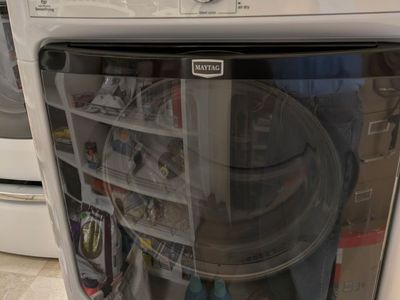 Maytag Front Loading Dryer with Pedestal