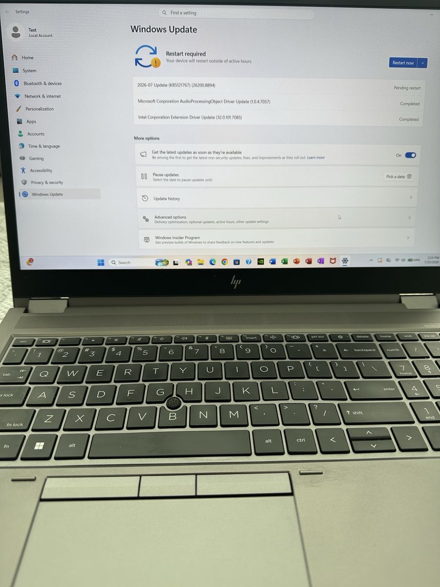 HP 16-inch Laptop i7 Core 11th Gen 64 GB RAM 1 TB SSD NVIDIA RTX A2000