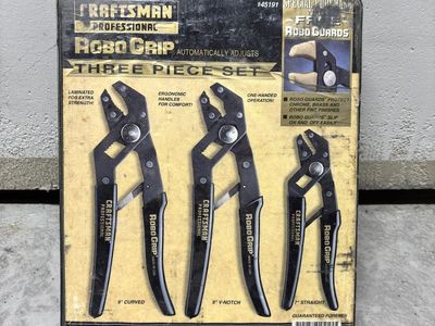 Craftsman Professional RoboGrip 3-Piece Plier Set